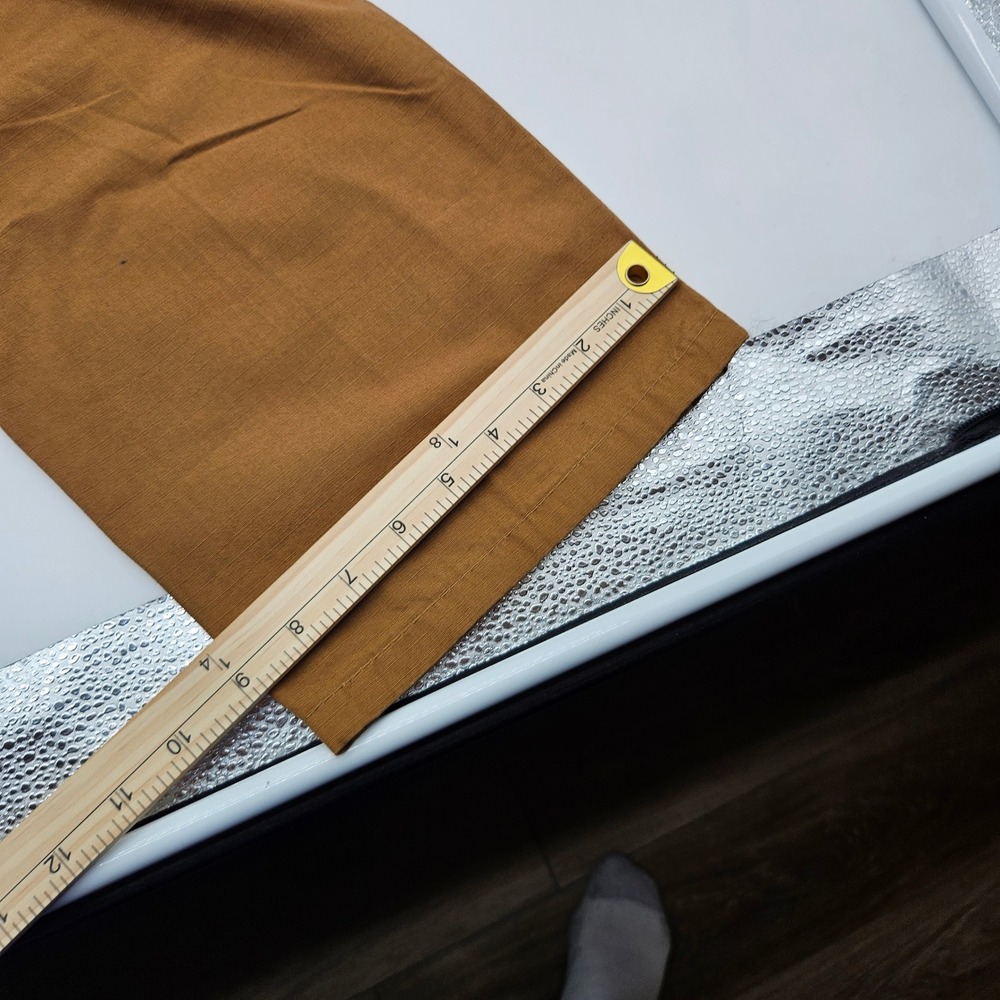 Wrangler Workwear Technician Relaxed Fit Brown Canvas Pants 36x34 WMWT1AR NEW - Picture 9 of 11